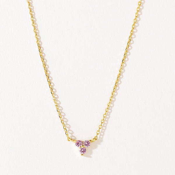VFX0286 Birthstone Trio Pendant Necklaces