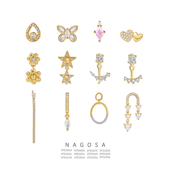 Delicate Stud Earrings