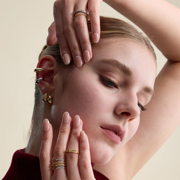 BVFE1240 Polish Chunky Ear Cuff