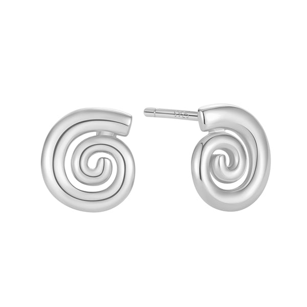 VFE0988 Spiral Stud Earrings