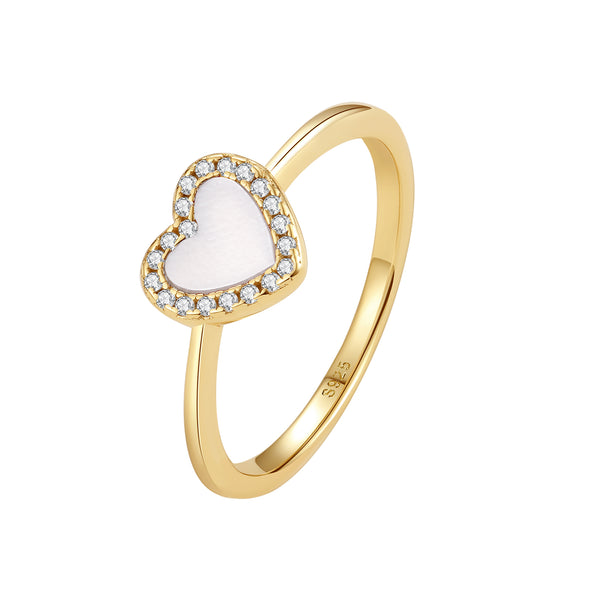 VFJ0792 Gemstone Heart Ring