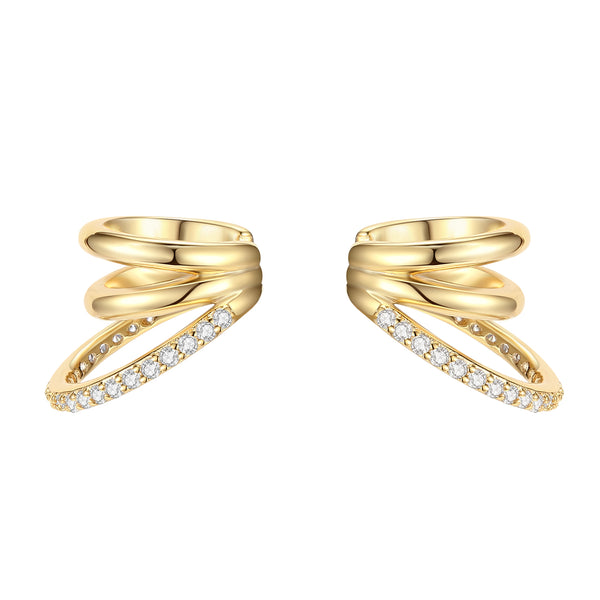 VFE1248 Triple Illusion Ear Cuff