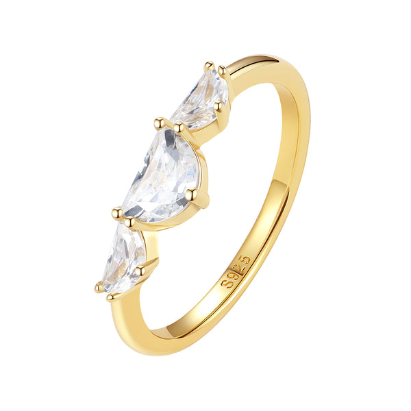 VFJ1175 Half-Moon Cut CZ Ring