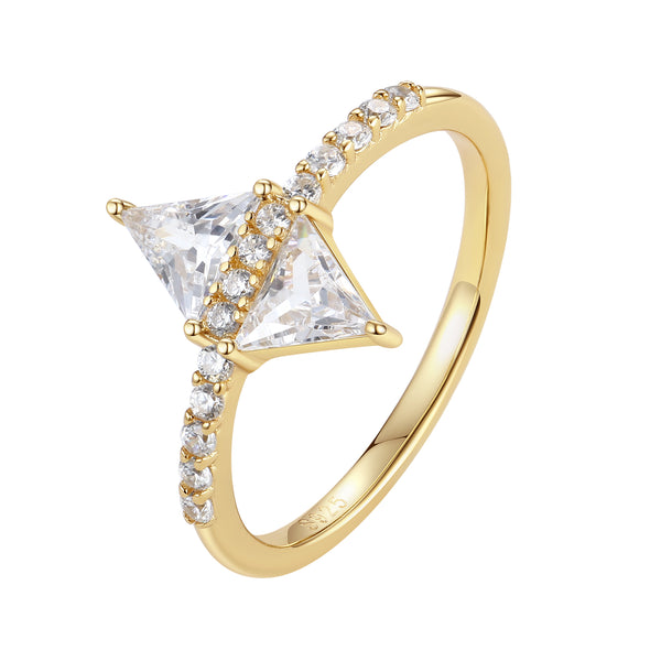 VFJ1173 Trilliant Cut Ring