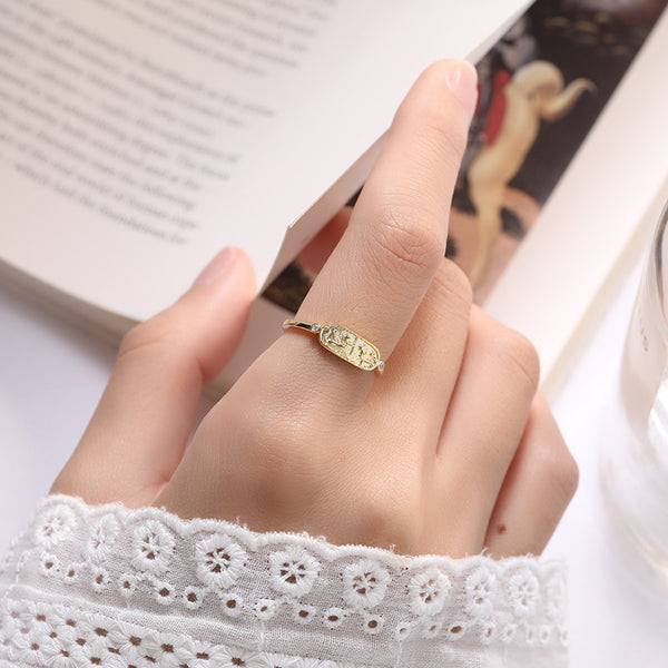 FJ0998 925 Sterling Silver Minimalist Ring