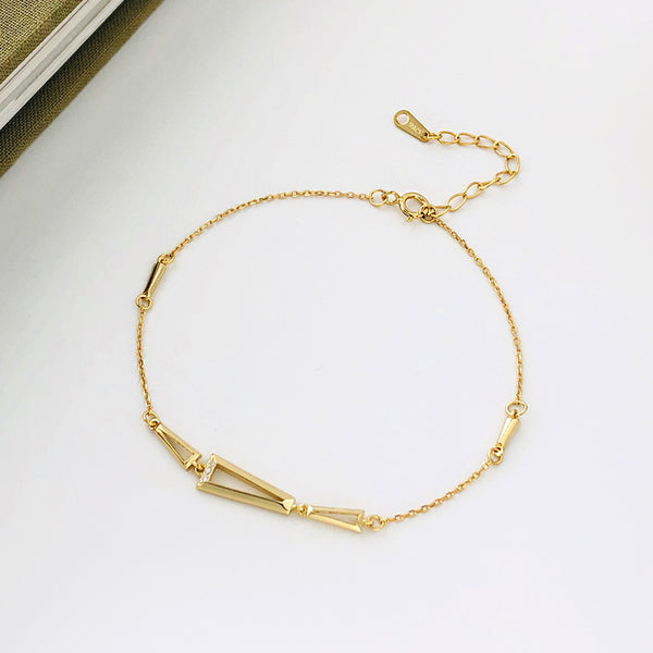 FS0334 925 Sterling Silve Geometric Creative Bracelet