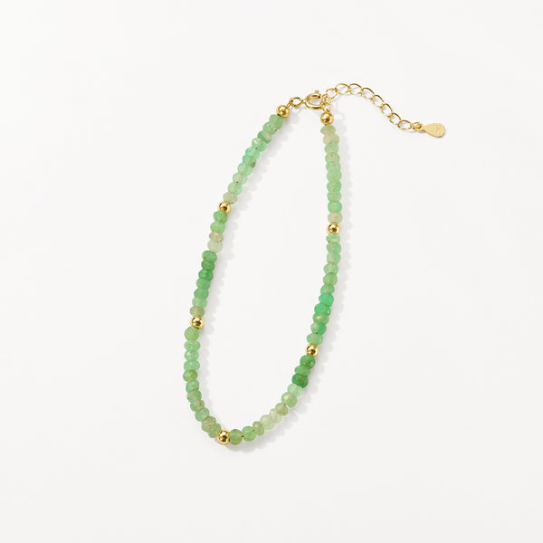 PB0109 925 Sterling Silver CZ Charm Beaded Women Bracelets