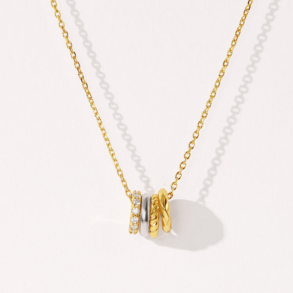 VFD0707 Cricle Charm With CZ