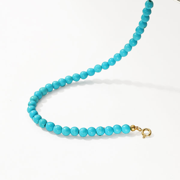 PB0118 Turquoise Women Beaded Bracelets