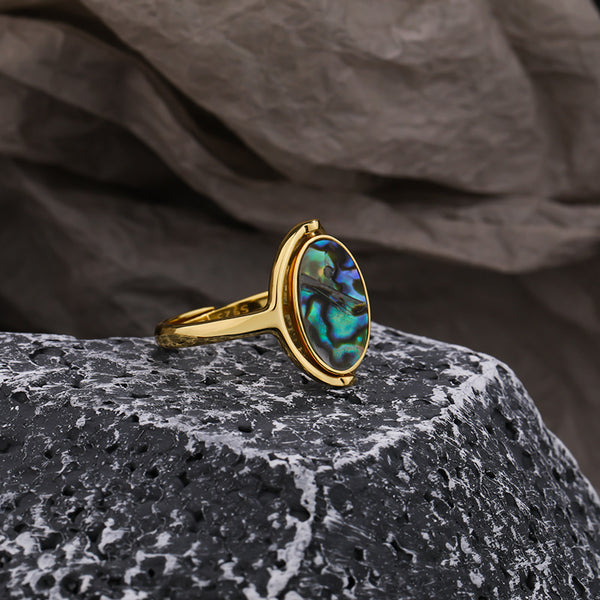 FJ0851 925 Sterling Silver Shellfish Ring