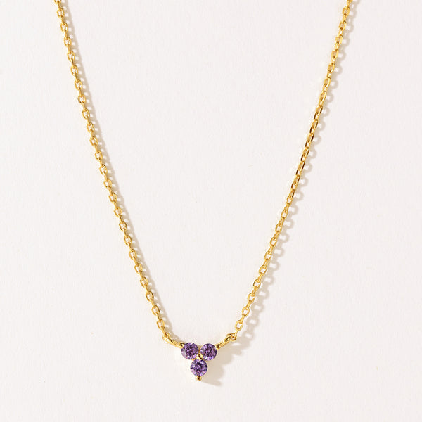 VFX0286 Birthstone Trio Pendant Necklaces