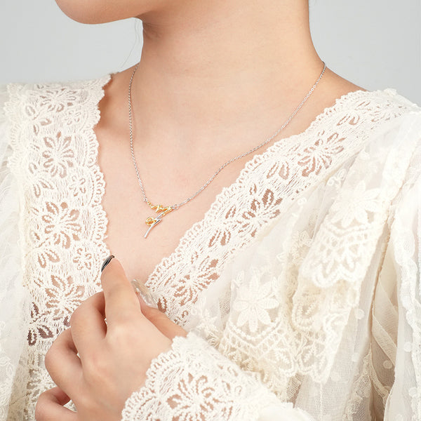 FX1109 925 Sterling Silver Irregular wrinkled texture