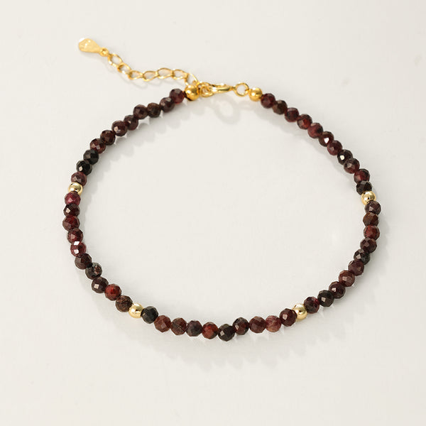 PB0052 925 Sterling Silver Crystal Bracelet