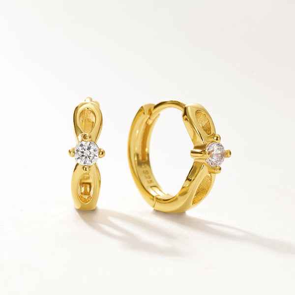 VFE0287 Birthstone Hoop Earrings