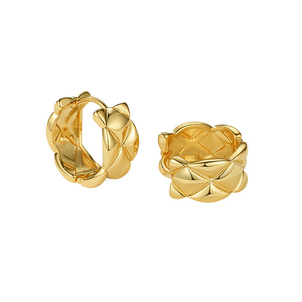 VFE0011 Wide Coco Crush Women Hoop Earrings