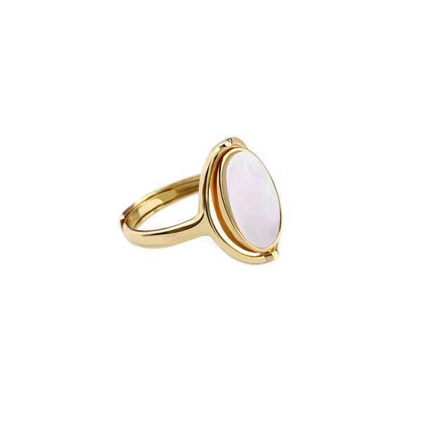 FJ0851 925 Sterling Silver Shellfish Ring