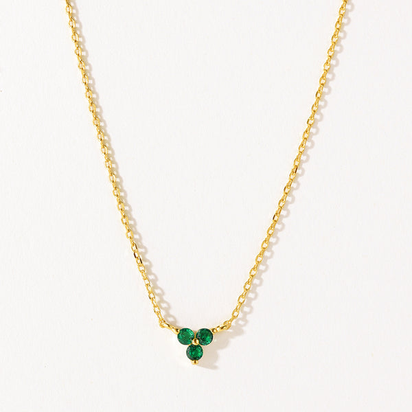 VFX0286 Birthstone Trio Pendant Necklaces
