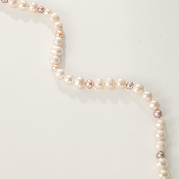 PN0097 925 Sterling Silver Freshwater Pearl Necklace