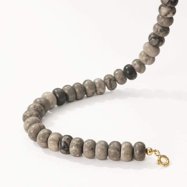 PB0139 925 Sterling Silver Charm Beaded Bracelets