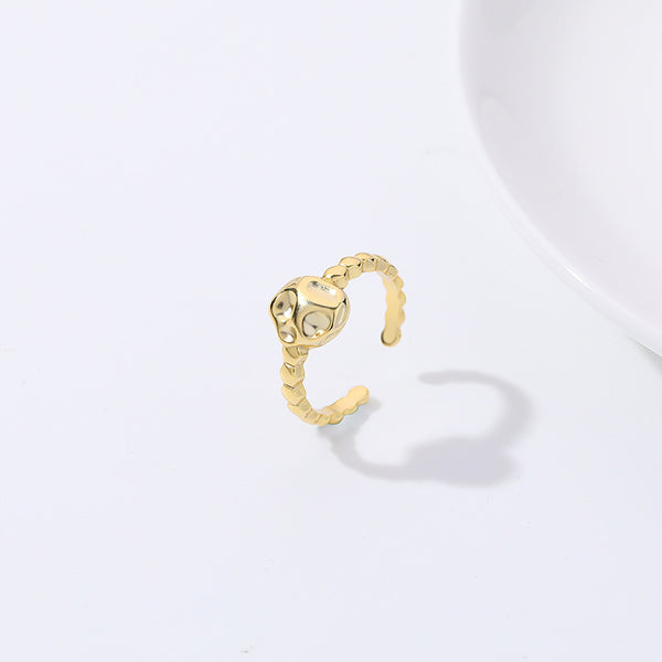 FJ0834 925 Sterling Silver Skull Ring