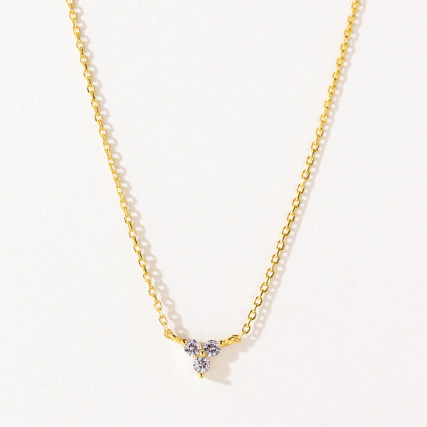 VFX0286 Birthstone Trio Pendant Necklaces