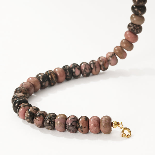 PB0136 925 Sterling Silver Charm Beaded Bracelete