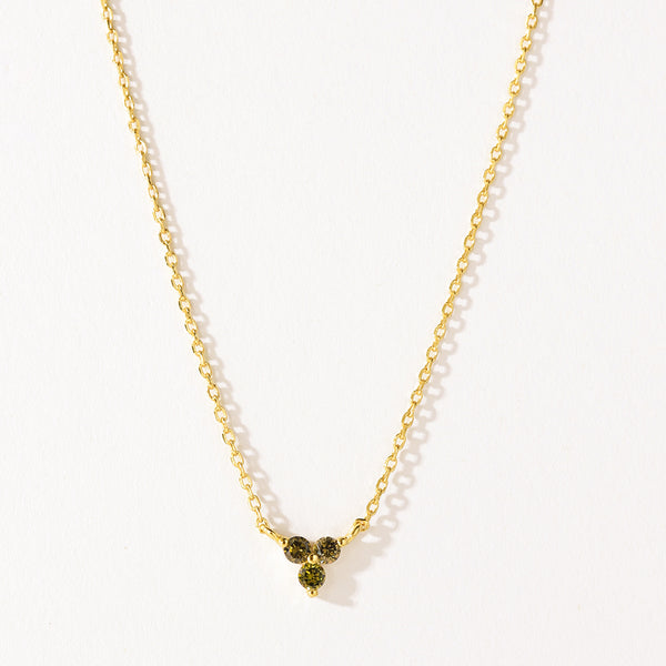 VFX0286 Birthstone Trio Pendant Necklaces