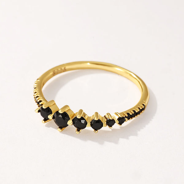 VFJ0301 Black Zirconia Dim Ring
