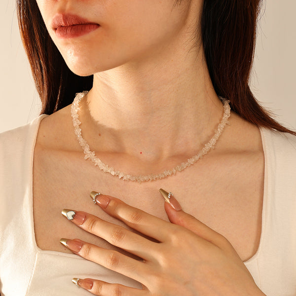 PN0173 925 Sterling Silver Women Choker Necklace