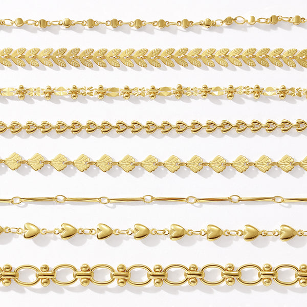 Heart Link Chain Necklace