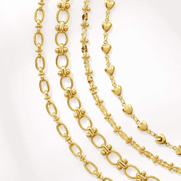 Rolo Vintage Chain Necklace