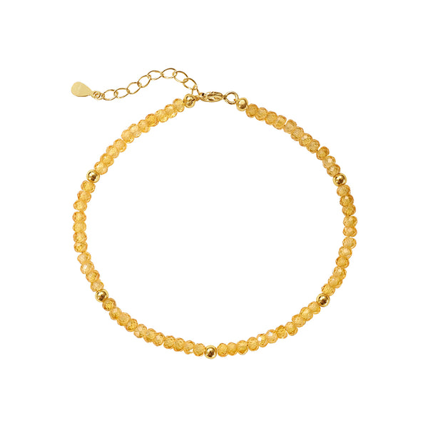 PB0159 925 Sterling Silver CZ Charm Beaded Bracelets