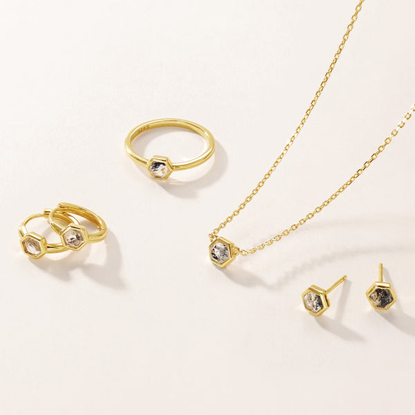 VFE0238 & VFE0240 & VFE0241 & VFJ0242 & VFX0245 Natural Stone Jewelry Set
