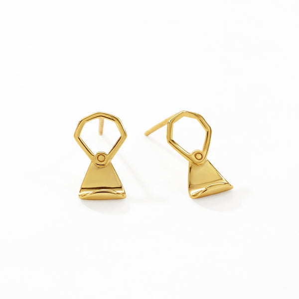 FE3157 Can Pull Tab Stud Earring