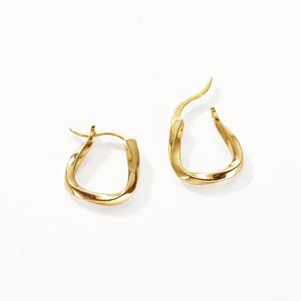 FE3103 Geometric Hoop Earring