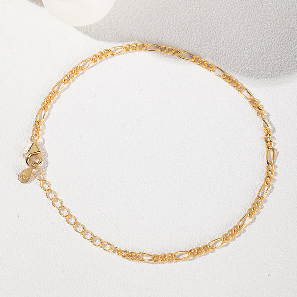 FS0196 925 Sterling Silver Chain Bracelet