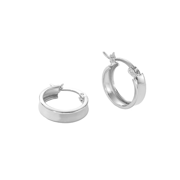 FE2739 FE2740 FE2741 925 Sterling Silver Wide Earrings