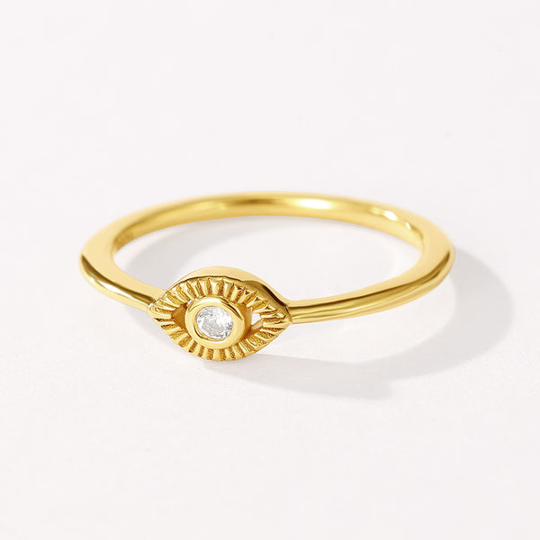 VFJ0632 Fashion Evil Eye Ring