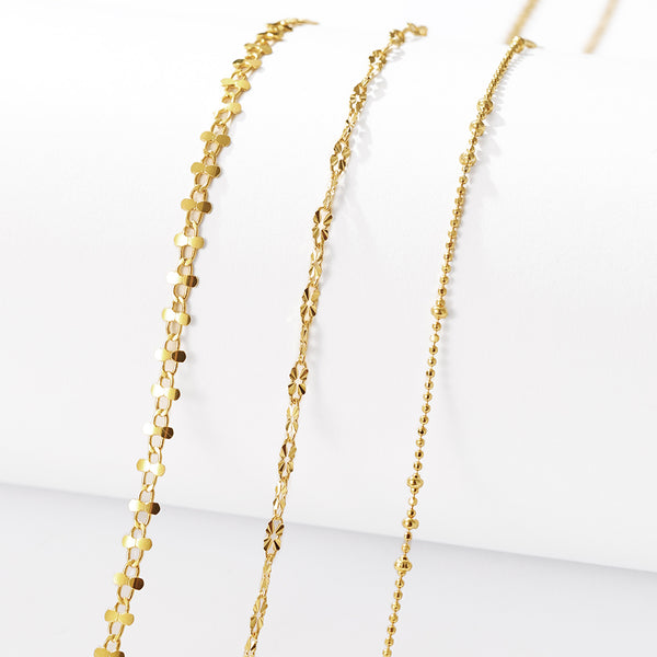 FX1285 925 Sterling Silver Classic Cross Chain Necklace