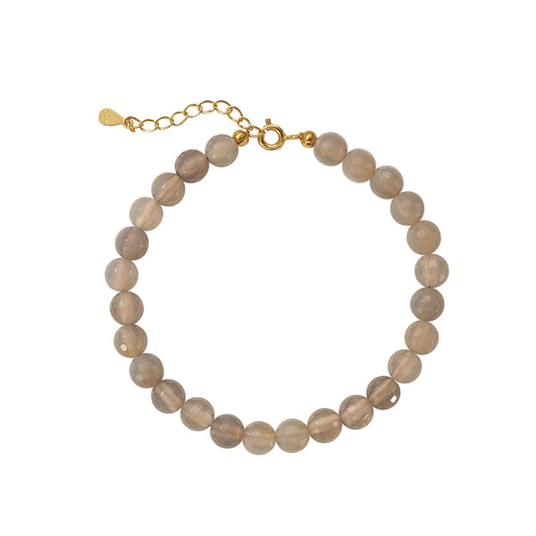 PB0116 Agate Charm Beaded Bracelets