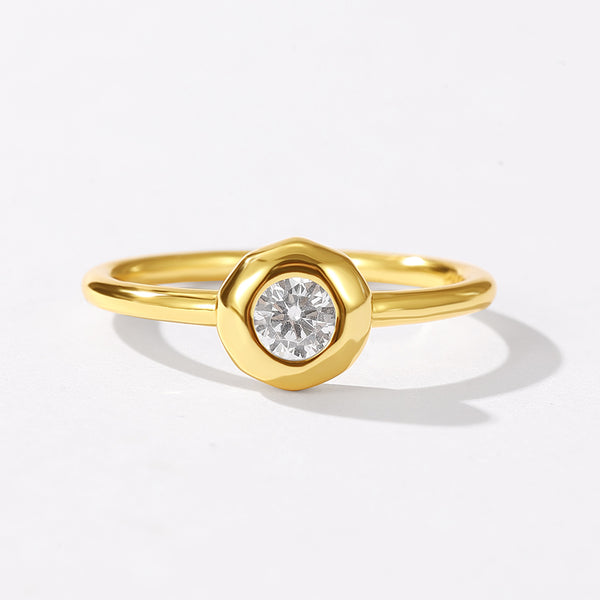 VFJ0694 Round CZ Rings