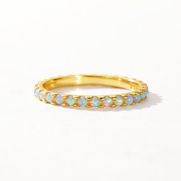 VFJ0233 Blue Gradient Opal Ring