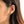 VFE0170 Minimalist Cubic Zirconia Hoops Earring