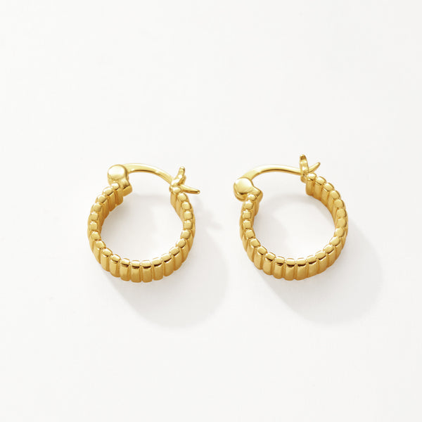 FE3160 Chunky Hoop Earring