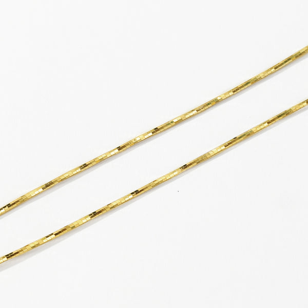 FX1297 925 Sterling Silver Women Plain Collar Necklace