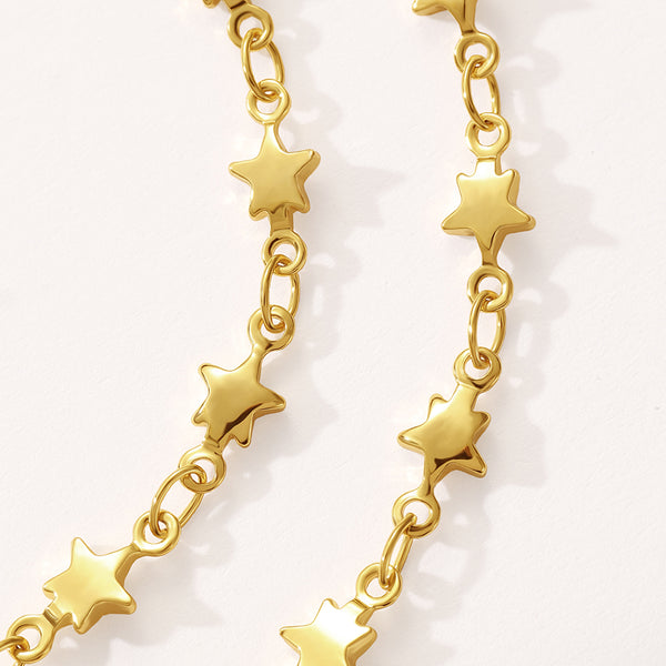 BFX1773 Star Chain Necklace