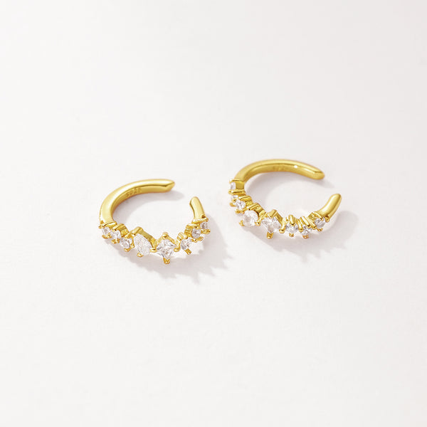 FE2926 925 Sterling Silver U-shaped Ear Cuff