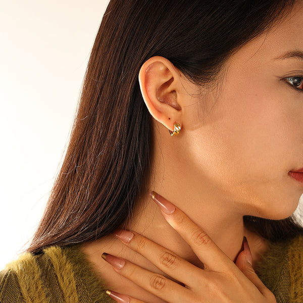 FE3113 Dainty Hoop Earring