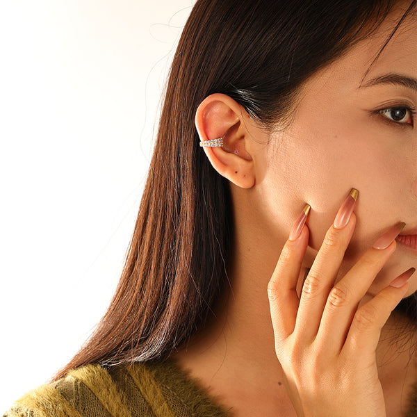 FE3180 Zircoania Women Ear Cuff