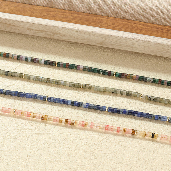 PB0154 Indian Agate Charm Beads Bracelets